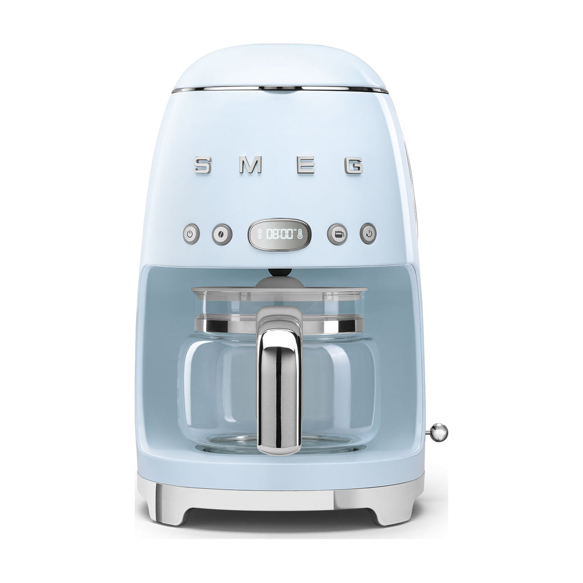 Cafetera de goteo Smeg DCF02PBEU de 10 tazas, azul pastel