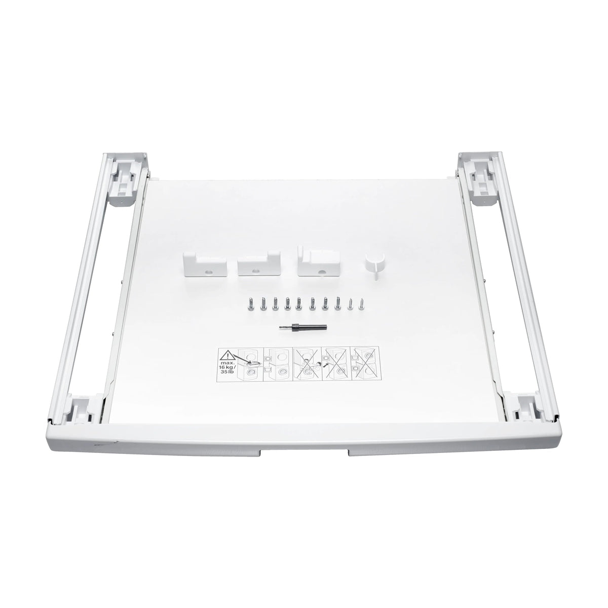 Kit de unión Bosch WTZ11400 con mesa extraíble para montaje en columna
