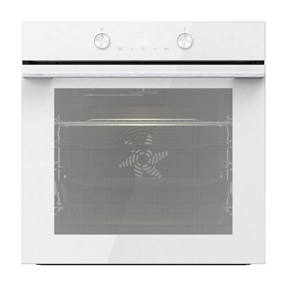 Horno Hisense BI64223EPWG pirolítico, 78 L, cristal blanco