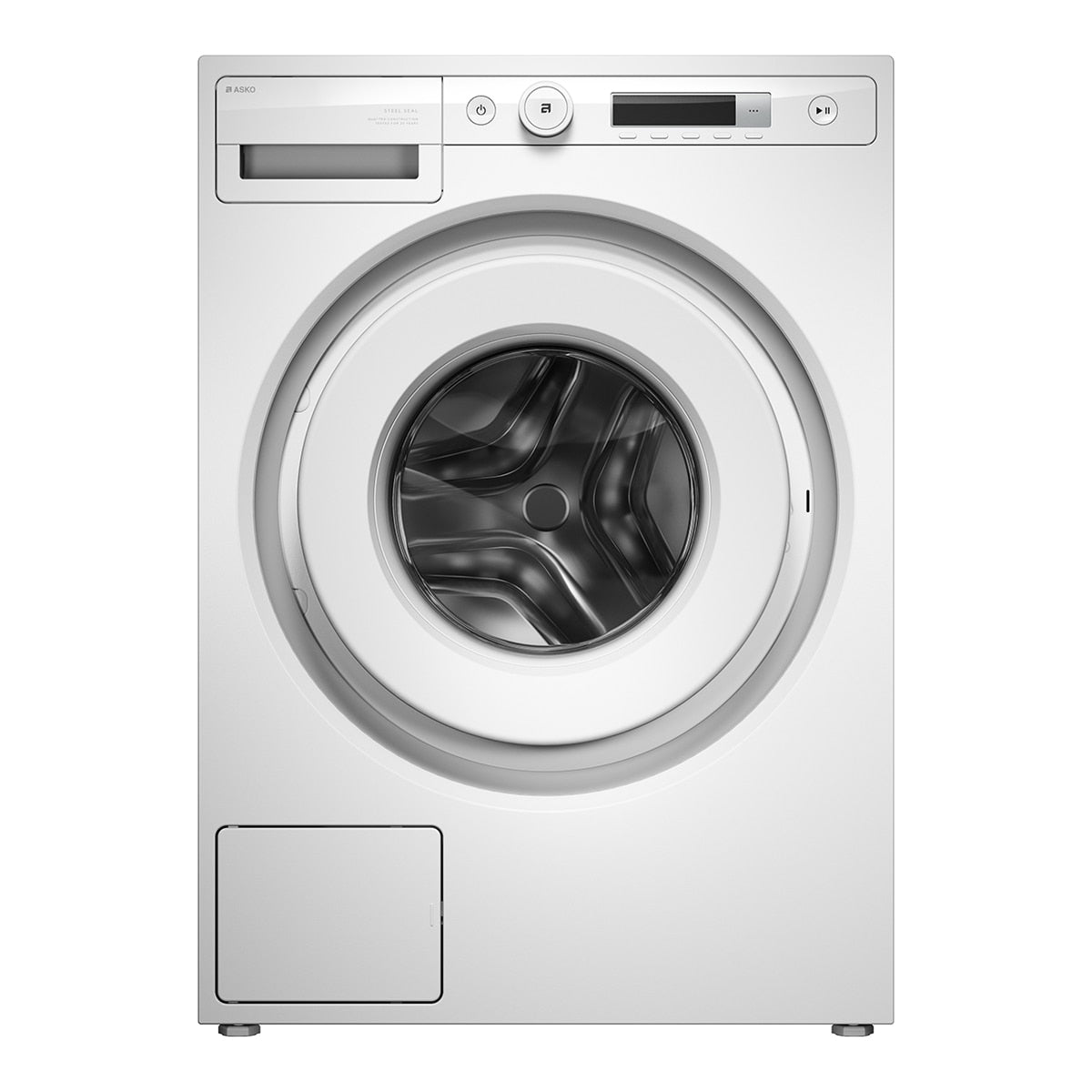 Lavadora Asko 9 Kg / 1400 rpm, 4 Amortiguadores - W1094W - Blanco